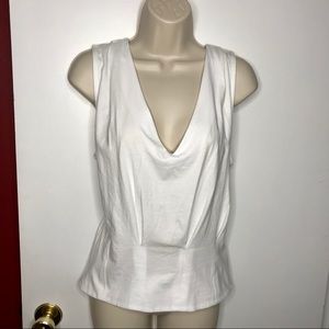 Zara sexy white top NWT size M